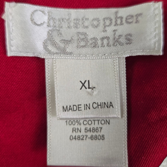 Y2K Red Blue Plaid Reversible Full Zip Collared Patriotic Spring Jacket Size XL - Picture 2 of 6